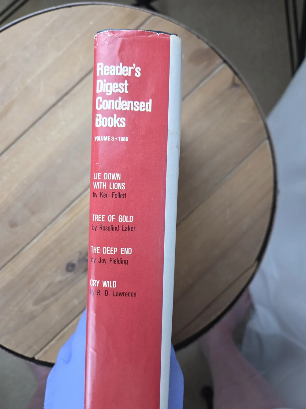 Reader's Digest Condensed Books Volume 3 (1986) - Navy & Burgundy Book